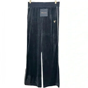 Moose Knuckles x Jennifer Meyer Black Velour Track Pant size S
